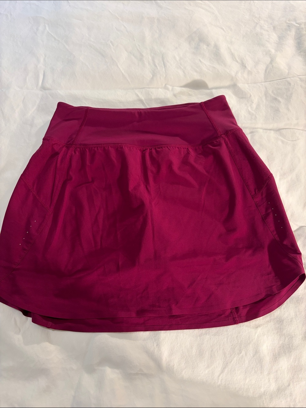 Athleta Burgundy Run-With-It Skort.